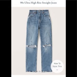 COPY - Abercrombie & Fitch The 90’s Straight